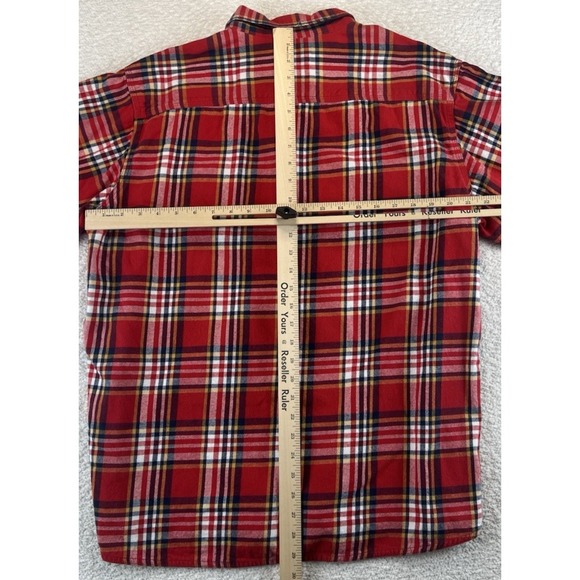 Red Head Brand Co. Men's XL Multicolor Flannel Shirt Long Sleeve Button Up - Picture 9 of 9